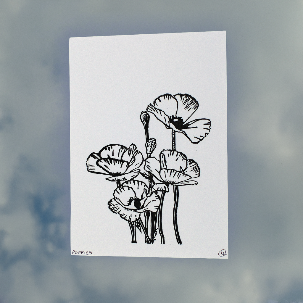 Poppies Print