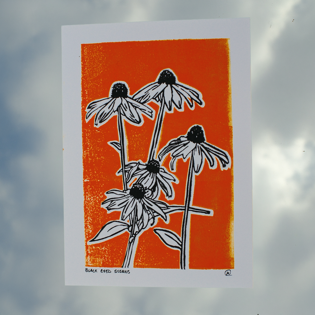Black Eyed Susans Print