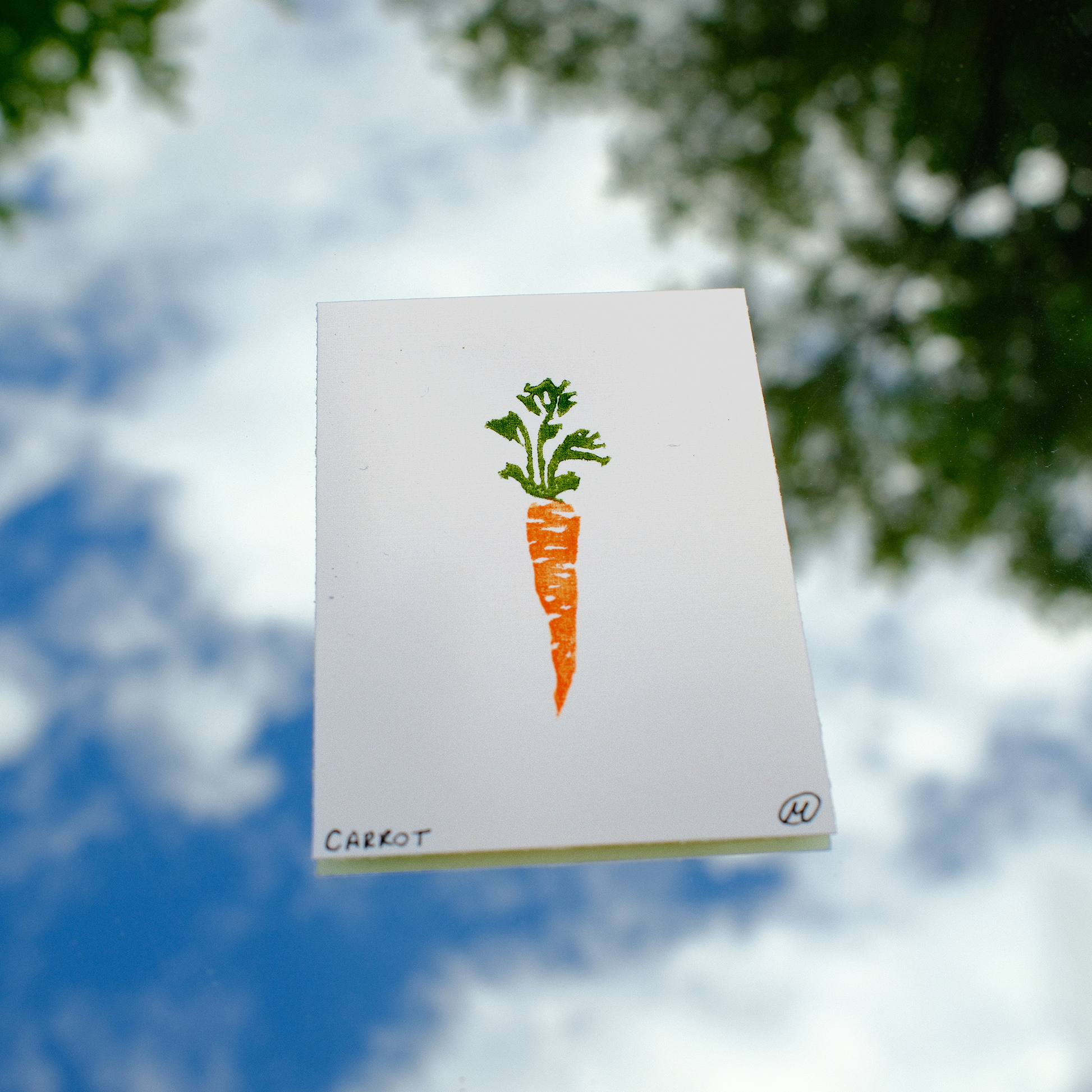 Mini Vegetable Print Set