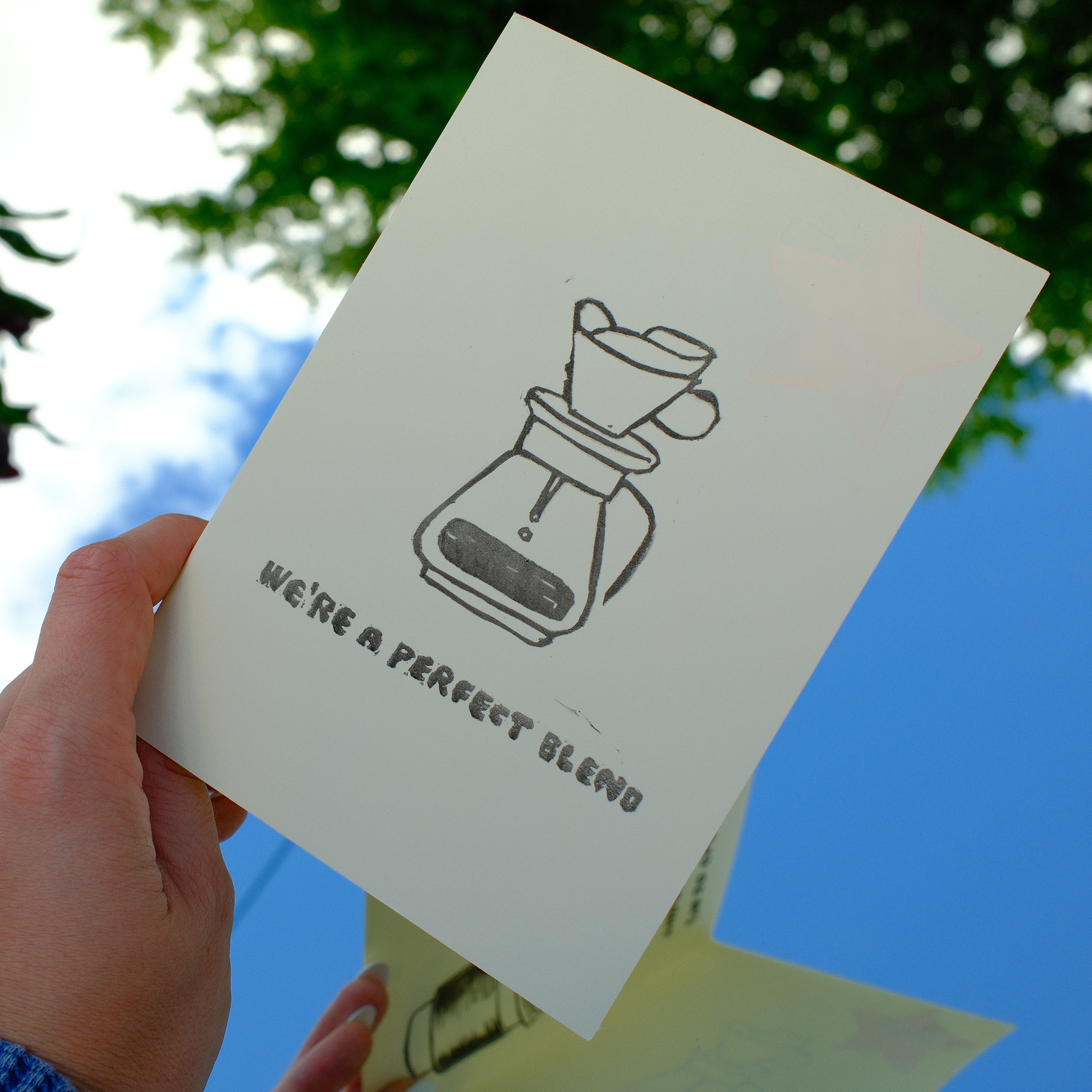Pour Over Appreciation Card