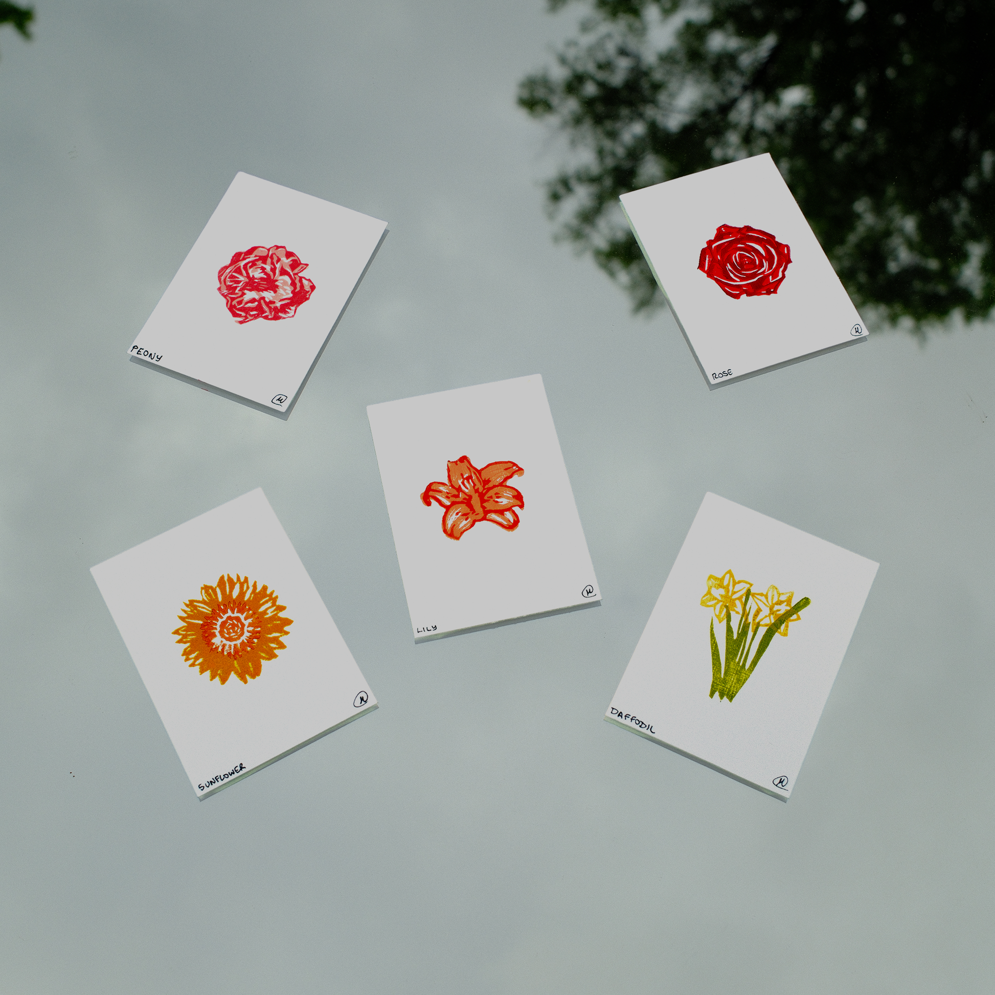 Mini Flower Print Set