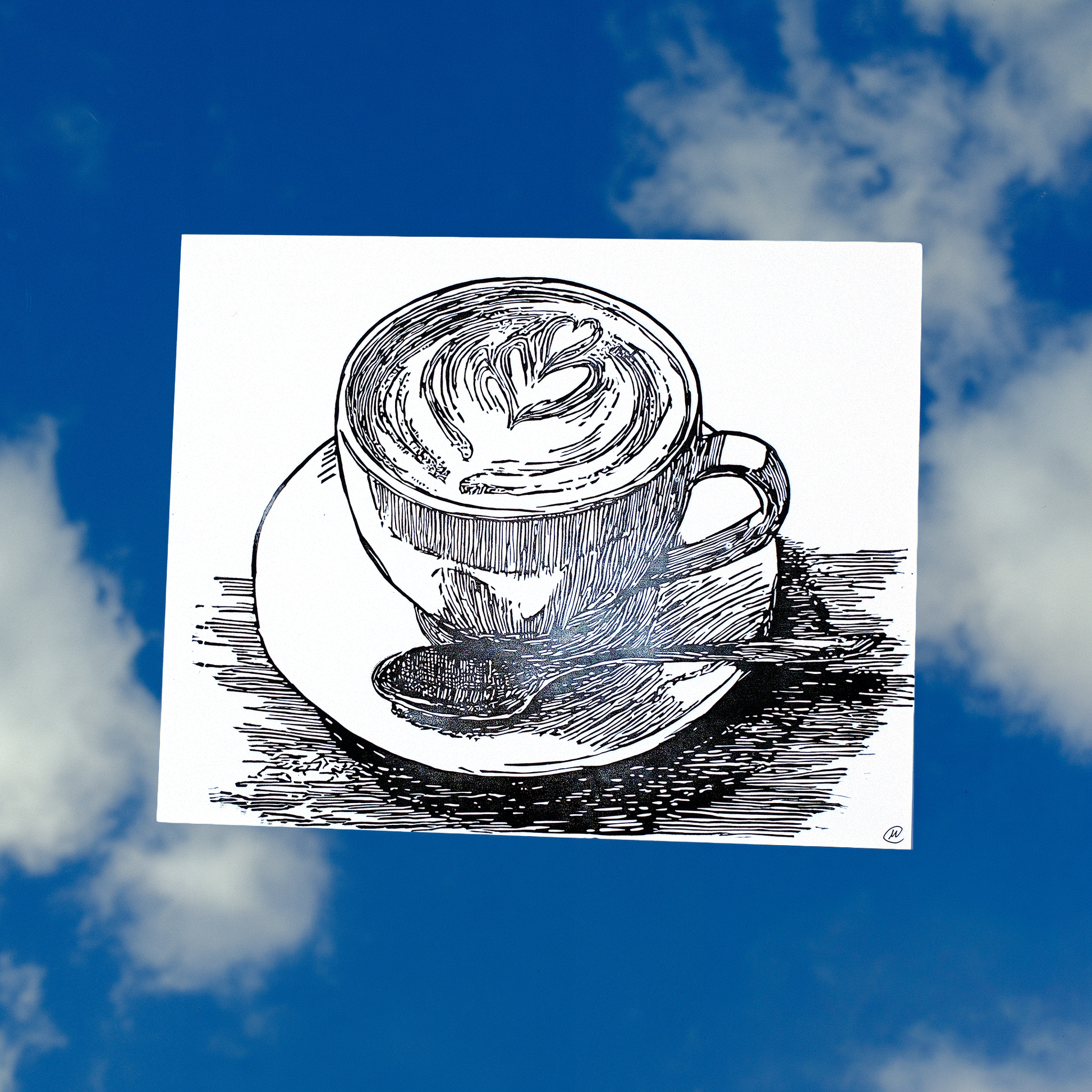 Latte Print