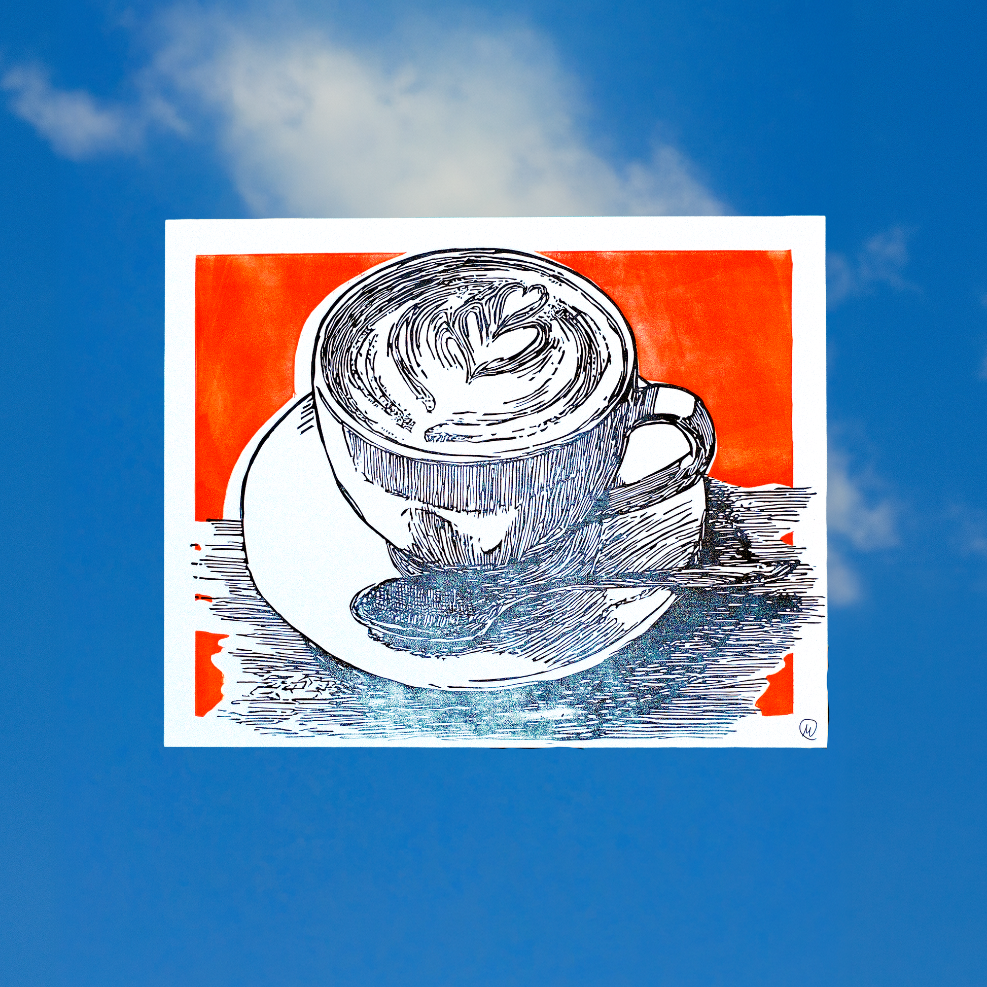 Latte Print
