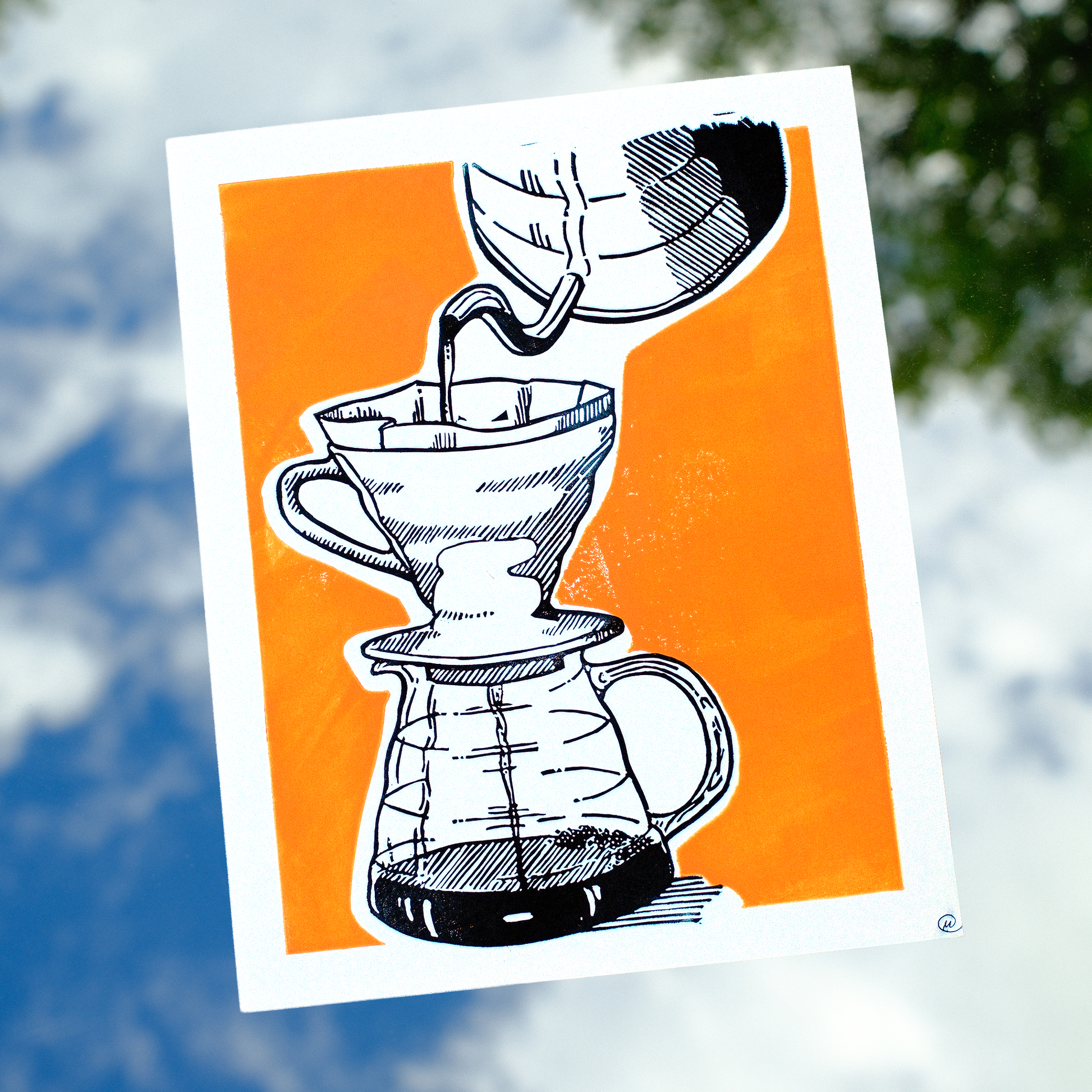 Pour Over Print